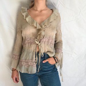 Vintage Lace Blouse